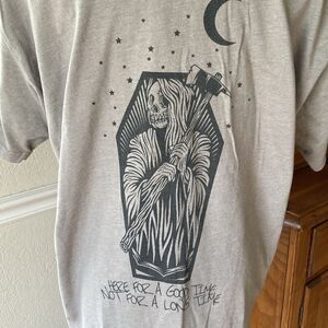 Men’s Short Sleeve Crewneck Graphic Tee Size XL